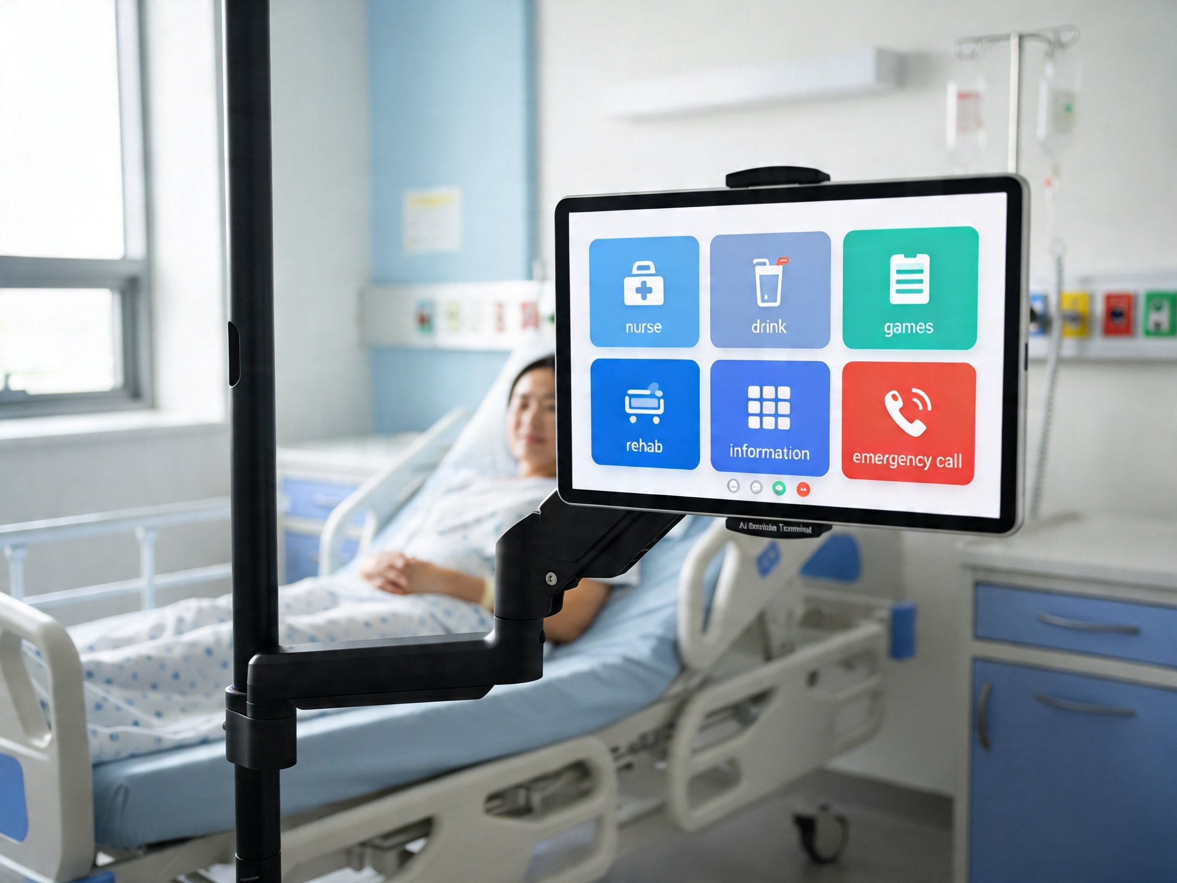 AI Bedside Terminal product view